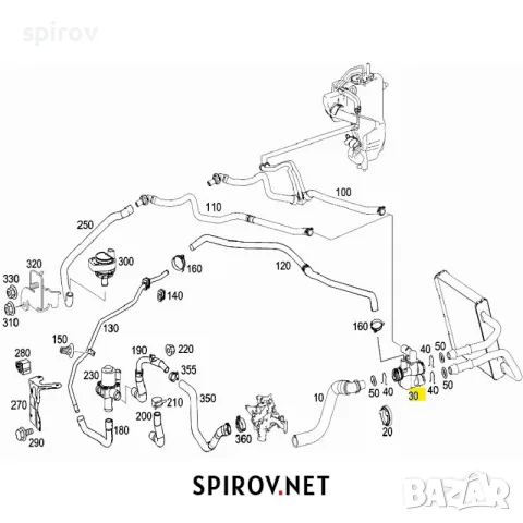 Клапан парно (Дуовентил) OE Mercedes W211 W219 A2118320684, снимка 8 - Части - 55716369