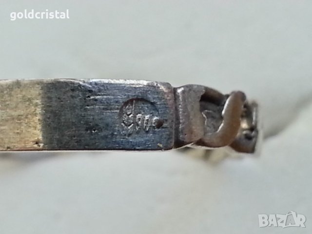 Сребърен пръстен халка, снимка 4 - Пръстени - 42770901