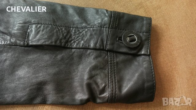 SUPERDRY Leather Jacket Размер XL мъжко яке естествена кожа 8-57, снимка 10 - Якета - 42624368