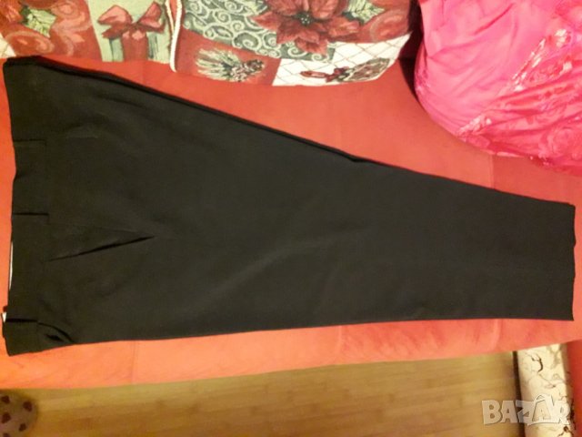 Мъжки черен панталон размер 48-50, снимка 4 - Панталони - 30185916