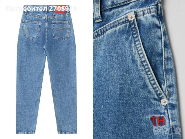 Tommy Hilfiger дънки, размер 176 см.(XS/S), снимка 3 - Дънки - 48034816