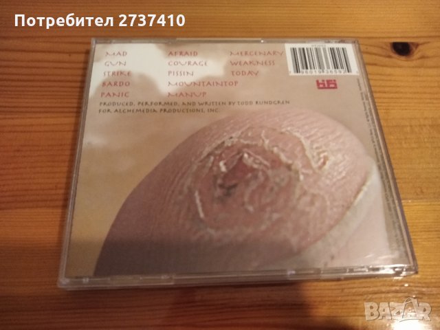 TODD RUNDGREN - ARENA 7лв матричен диск, снимка 2 - CD дискове - 30633140