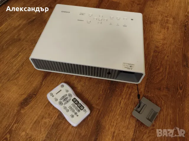 Casio XJ-M250 DLP проектор, HDMI вход, WXGA 1280 x 800 native, снимка 2 - Плейъри, домашно кино, прожектори - 47368497