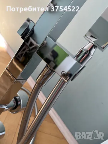 Душ колона с термостатичен смесител от линията Rettangolo на Gessi, снимка 6 - ВИК - 48009155