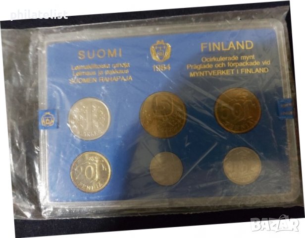 Финландия 1984 - Комплектен сет , 6 монети