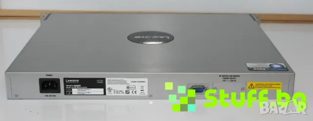 Суич Linksys SFE2010 48Port, снимка 4 - Суичове - 49447728