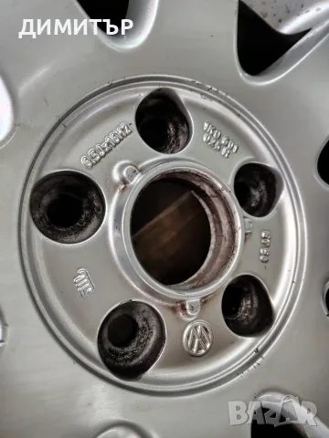 4бр.Алуминиеви джанти 16ки за VW 5x112 6.5j et50 центр.отвор 57.1, снимка 4 - Гуми и джанти - 55774677