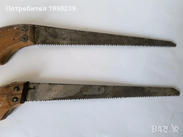 Ръчен трион – ретро – 2 броя, снимка 3 - Антикварни и старинни предмети - 51372051