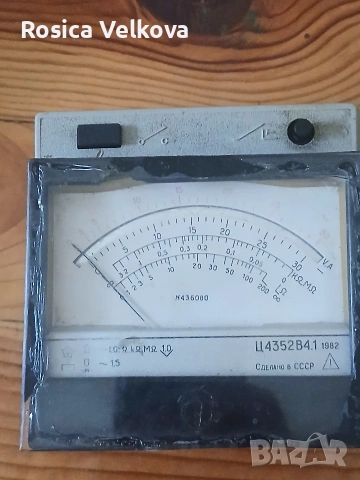 Мултицет СССР Ц4352В4 .1 - 1982 г, снимка 5 - Друга електроника - 53909705