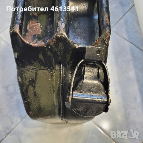 Стара воена туба за гориво, снимка 11 - Колекции - 56336786