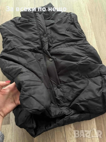 Дамски Черен Елек Код I_140, снимка 2 - Елеци - 52260507