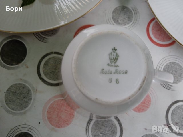 Порцелан чаши,чинии, снимка 6 - Сервизи - 38289421