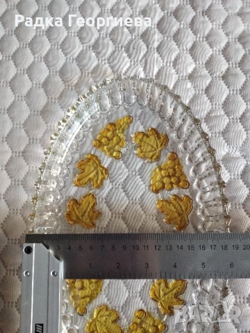 Плато за сладки Walther Glas, снимка 3 - Чинии - 50542823