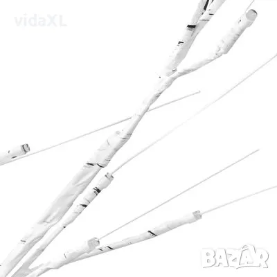 vidaXL LED дърво бяла бреза топло бяло 240 светодиода 300 см(SKU:345146), снимка 3 - Декорация за дома - 48320818