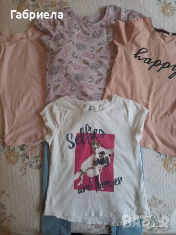 Сет дрешки за момиче, снимка 2 - Детски тениски и потници - 40129604