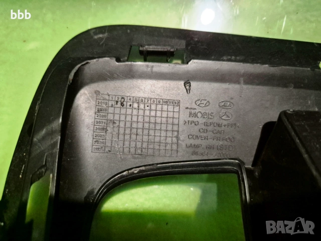 ОРИГИНАЛНА РЕШЕТКА ПРЕДНА БРОНЯ ХАЛОГЕН ЛЯВА/ДЯСНА KIA CEED III 18- 86563J7000/86564J7000, снимка 6 - Части - 53064463