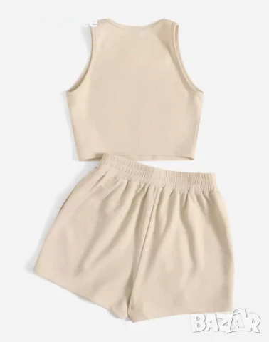 Нов комплект РИПС Los Angeles къси панталонки и потник, снимка 2 - Комплекти - 51144010