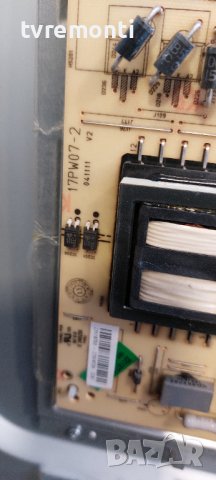 POWER BOARD ,17PW07-2,041111 V2 for 50 inc DISPLAY ,Telefunken L50F185N2V2 дисплей V500HJ1-LE1 Rev.C, снимка 2 - Части и Платки - 37456753