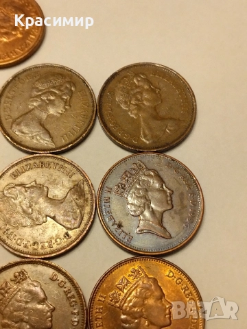 Монети Елизабет 1971 г.и други години ., снимка 11 - Нумизматика и бонистика - 51851858