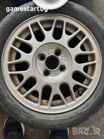 BBS R15 4x100, снимка 3 - Гуми и джанти - 53910417