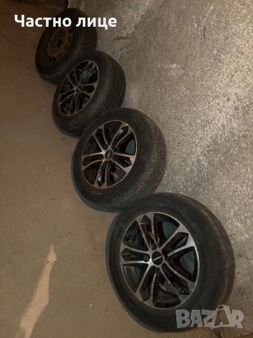 Джанти с летни гуми 195/60R15 4x108 ДОТ 0320 - Ford, Форд