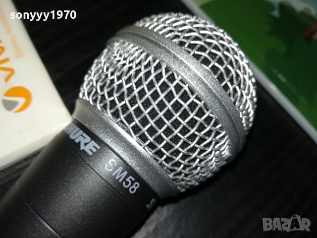 shure sm 58 2704221910, снимка 10 - Микрофони - 36583108