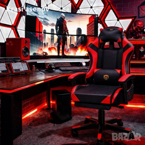 Удобен геймърски стол 