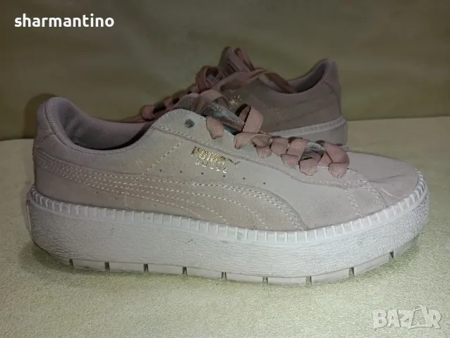 Puma Suede Platform N37- 29 лв, снимка 8 - Маратонки - 48902676
