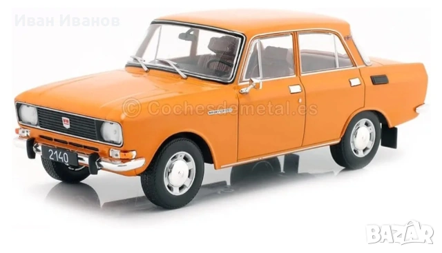 Москвич 2140 Moskvitch 412 1:24, снимка 2 - Колекции - 54058440