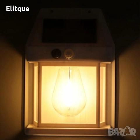 Декоративна соларна сензорна лампа с крушка BK-888, снимка 4 - Други - 52855082