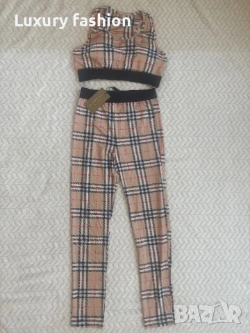 Дамски сет Burberry , снимка 2 - Комплекти - 54254839