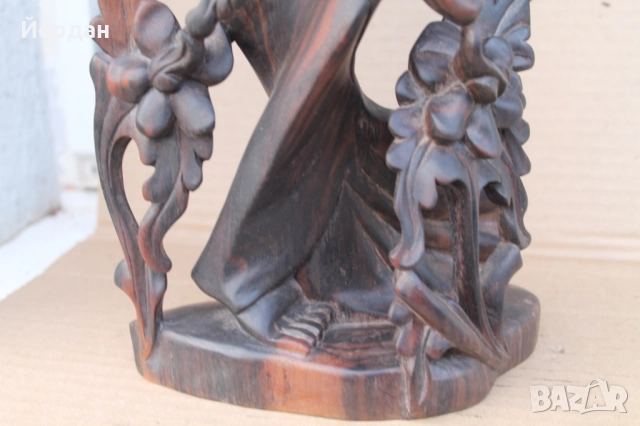 Изящна дърворезба ''Бирма/Непал'' , снимка 7 - Антикварни и старинни предмети - 52392660