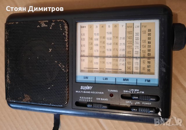 AM/FM радиоприемник SUNNY , снимка 1 - Радиокасетофони, транзистори - 42067112