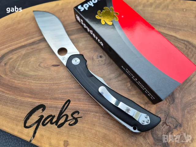 Сгъваем джобен нож Spyderco Subvert С239,светкавично отваряне Flipper, снимка 7 - Ножове - 49217205