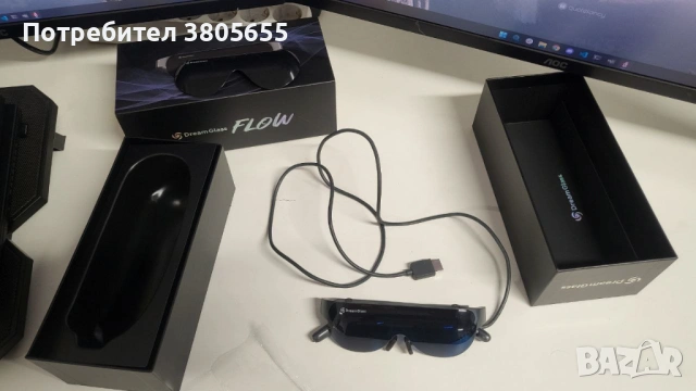 Dream Glass Flow - AR очила, портативен екран 100 инча