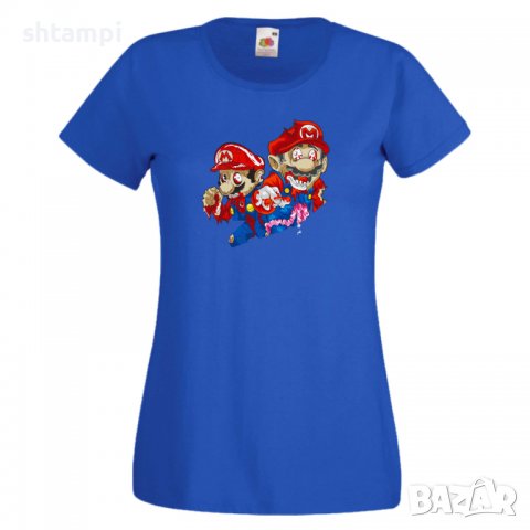 Дамска тениска Mario Zombie 2 Игра,Изненада,Подарък,Празник,Повод, снимка 7 - Тениски - 37237456