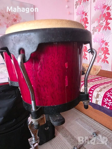 Бонгоси със стойка , снимка 5 - Ударни инструменти - 53887903