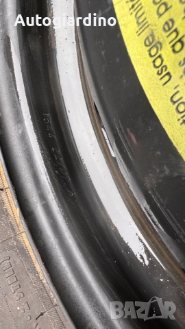 Резервна гума / патерица за Mercedes W169 - 1694000402 / 125/90/16, снимка 2 - Гуми и джанти - 52712106