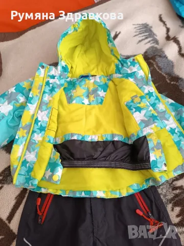 Ново яке с непромокаем гащеризон 86-92 размер и 3-4г, снимка 4 - Детски якета и елеци - 49692551