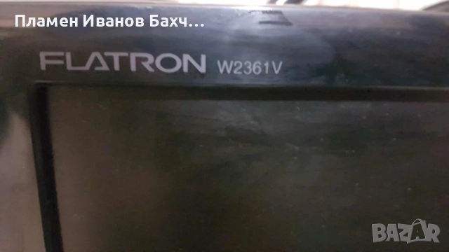Продавам монитор LG FLATRON W2361V, снимка 2 - Монитори - 51937134