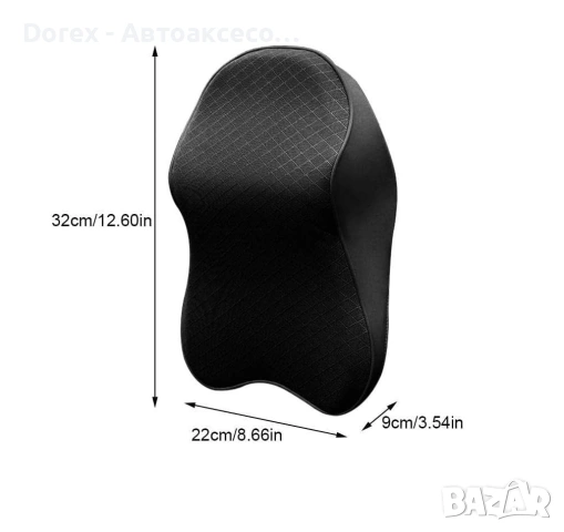 Ортопедична възглавница за кола от мемори пяна, снимка 3 - Аксесоари и консумативи - 54079572