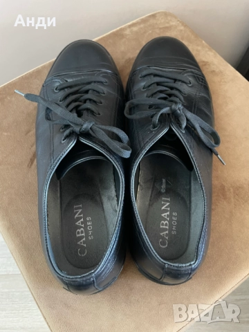 Cabani мъжки кожени обувки, 43 EU, снимка 4 - Ежедневни обувки - 51861553