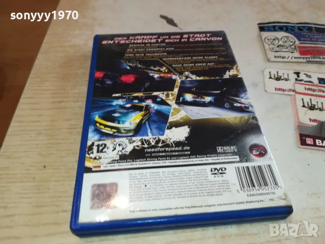 NEED FOR SPEED CARBON PS2-КУТИЯ 1402251405, снимка 4 - Игри за PlayStation - 49127317