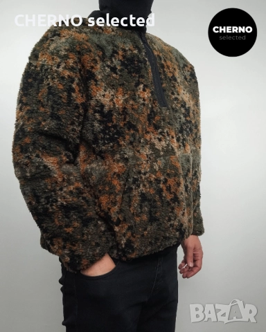 LEVI'S Quarter-Zip камуфлажен суичър - XXL-XL - Отлично състояние, снимка 6 - Суичъри - 52850149