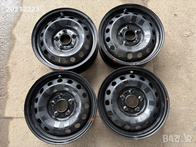 4 броя железни джанти за Hyundai IX20,Hyundai I30,KIA VENGA 15