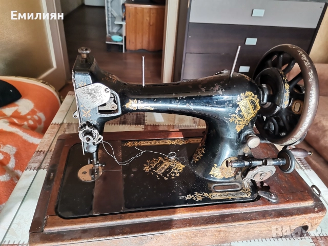 шевна машина, снимка 3 - Антикварни и старинни предмети - 52935730