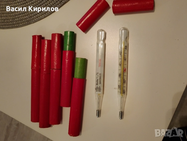 Термометър от соца ГДР производство , снимка 2 - Други - 52344402
