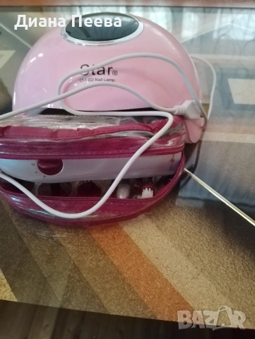 Лед лампа и пила, снимка 6 - Продукти за маникюр - 54052174