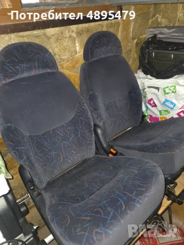 2бр. Задни единични седалки за VW Sharan, Seat Alhambra, Ford Galaxy