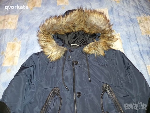 Тъмно синьо яке на ZARA MAN , снимка 2 - Якета - 39042226